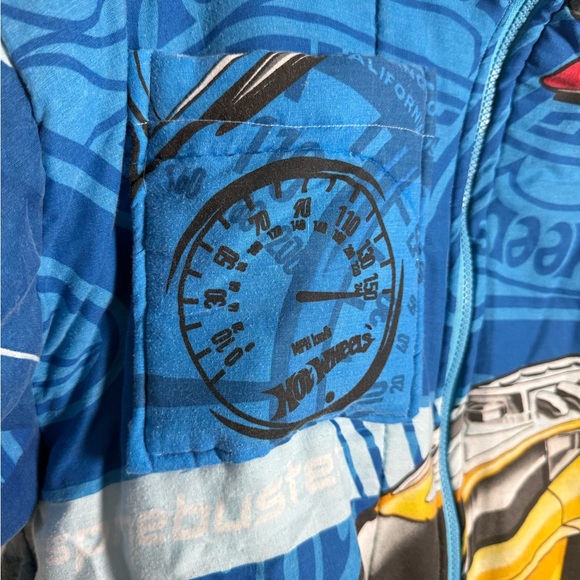 Hotwheels Racing Car Puffer Jacket - Picture 2 of 12